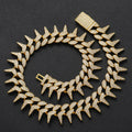 Spiked Cuban Chain