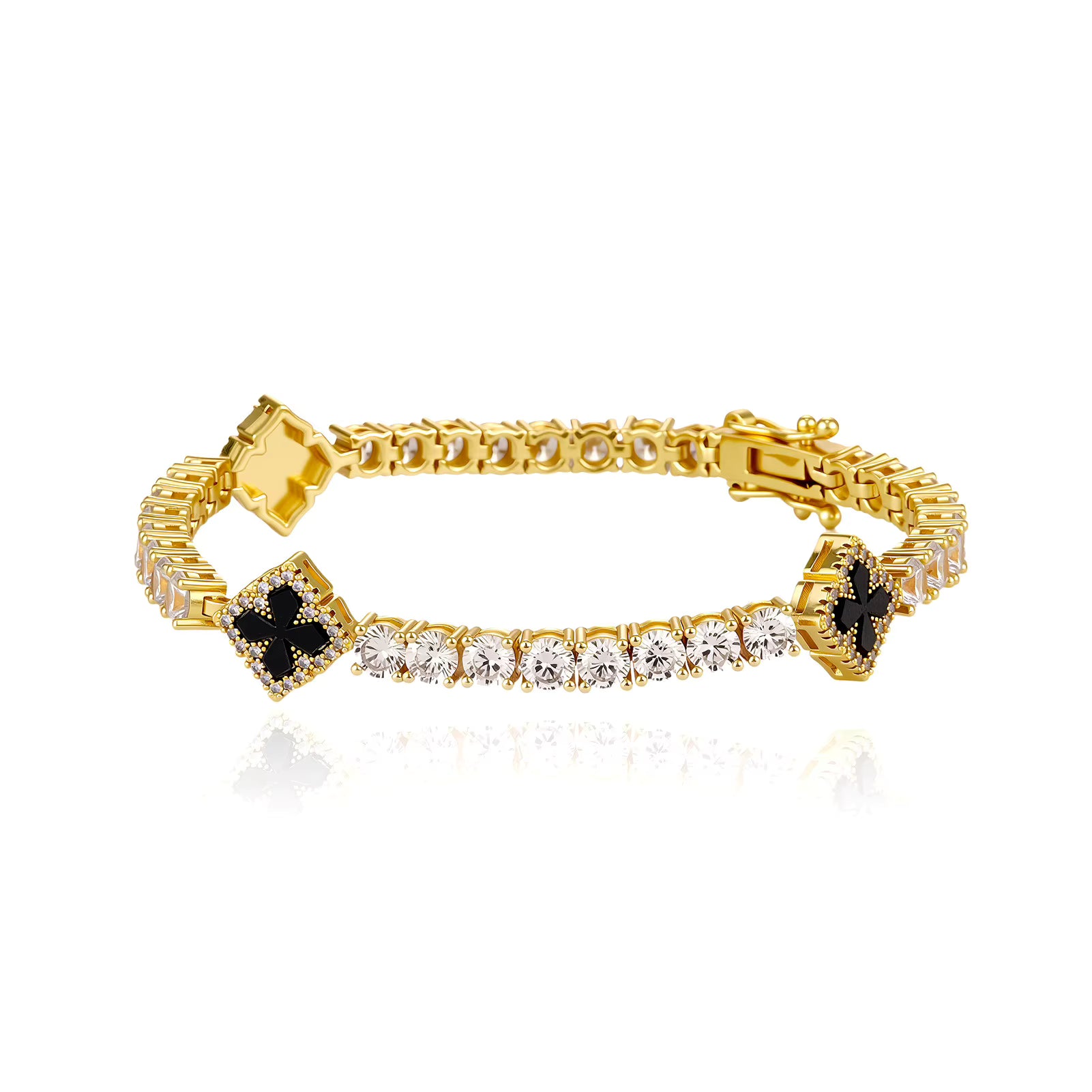 Four-Leaf Clover Bracelet