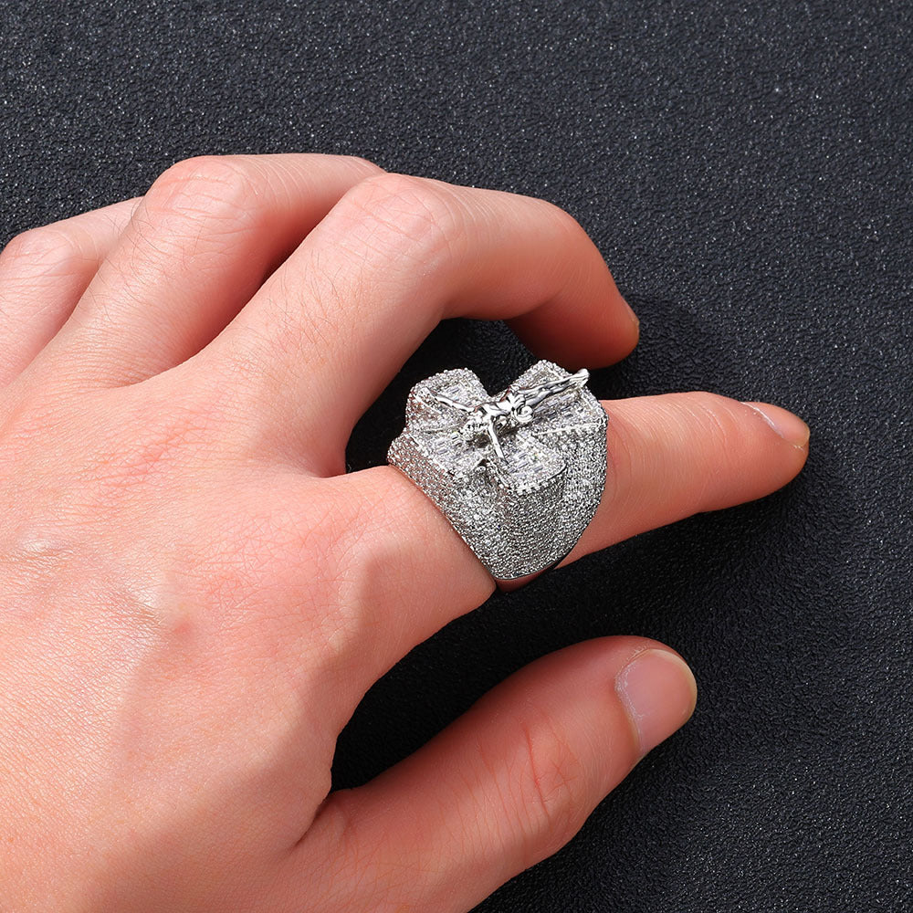 Jesus Cross Ring