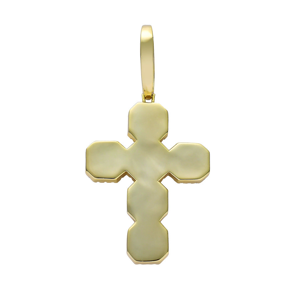 Jewel Cross Pendant Necklace