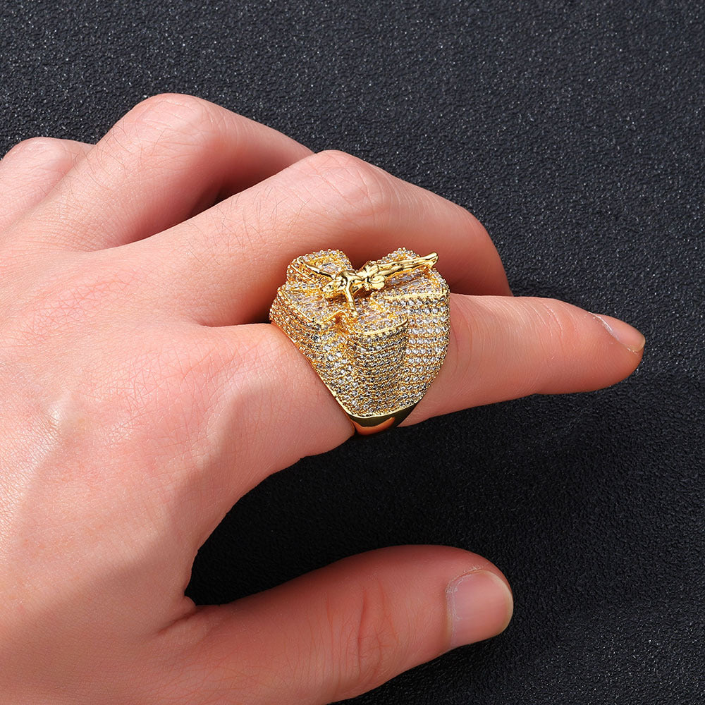 Jesus Cross Ring