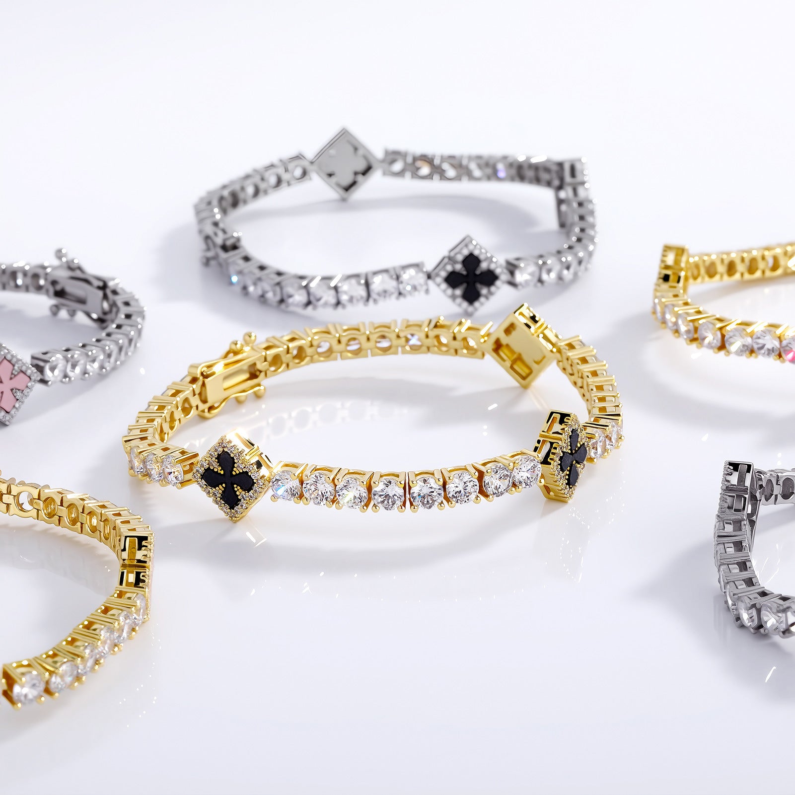 Four-Leaf Clover Bracelet