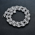 Moissanite Link Chain