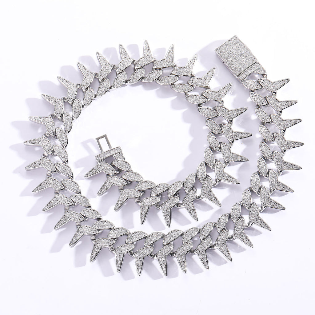 Spiked Cuban Chain
